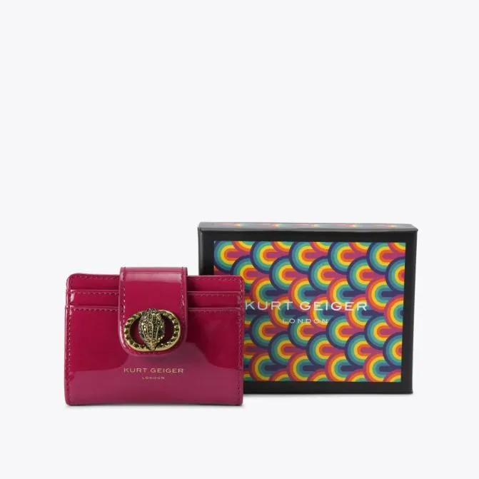 Kurt Geiger Wallets and Purses Chelsea Card Holder Fushia 8211 Women