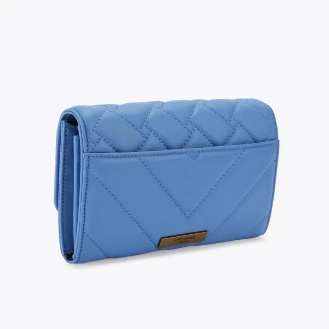 Kurt Geiger Wallets and Purses Kensington Wallet On Chain Mid Blue 8211 Women