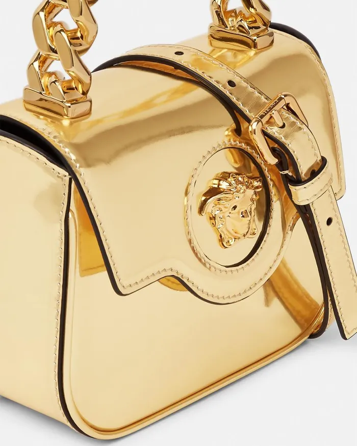La Medusa Women Versace La Medusa Mini Bag Gold
