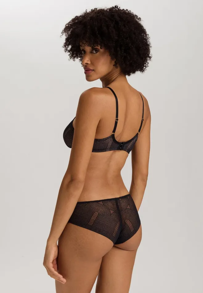 Lace Bralette Black Women HANRO Wireless Bras