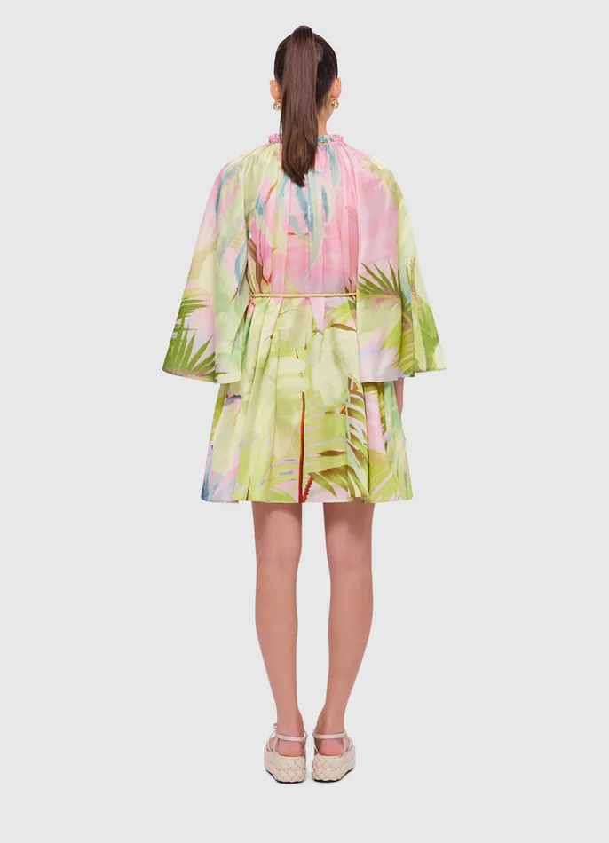 LEO LIN Dresses and Jumpsuits Women Claire Kaftan Mini 8211 Dreamscape Print