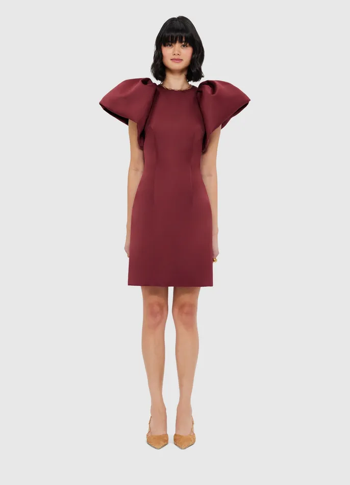 LEO LIN Dresses and Jumpsuits Women Dayna Mini Dress 8211 Burgundy
