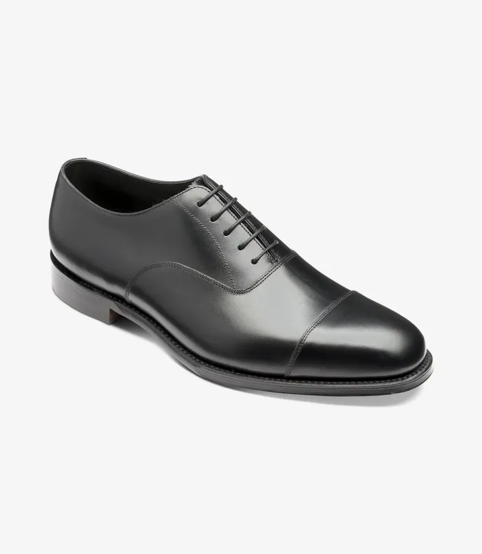 Loake Aldwych Black Men Toe Caps Loake Aldwych Black Men Toe Caps