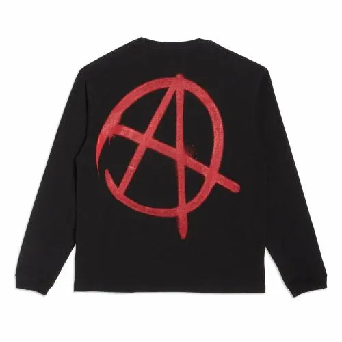 Long Sleeve Men Gallery Dept ANARCHY LS Black
