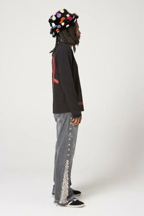 Long Sleeve Men Gallery Dept ANARCHY LS Black