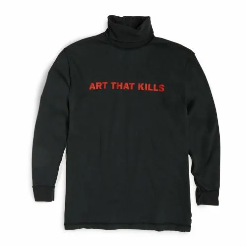 Long Sleeve Men Gallery Dept ART THAT KILLS REVERSIBLE TURTLENECK Black