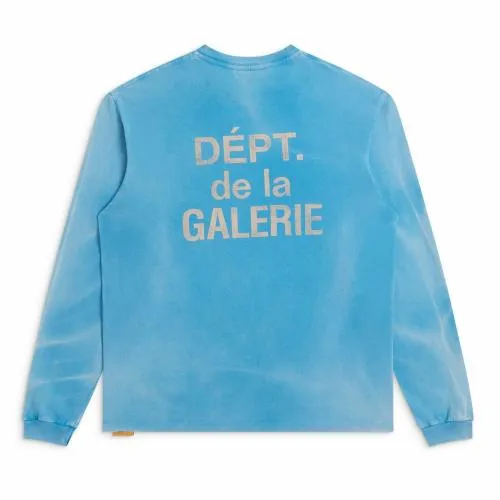 Long Sleeve Men Gallery Dept FRENCH LS TEE Cyan