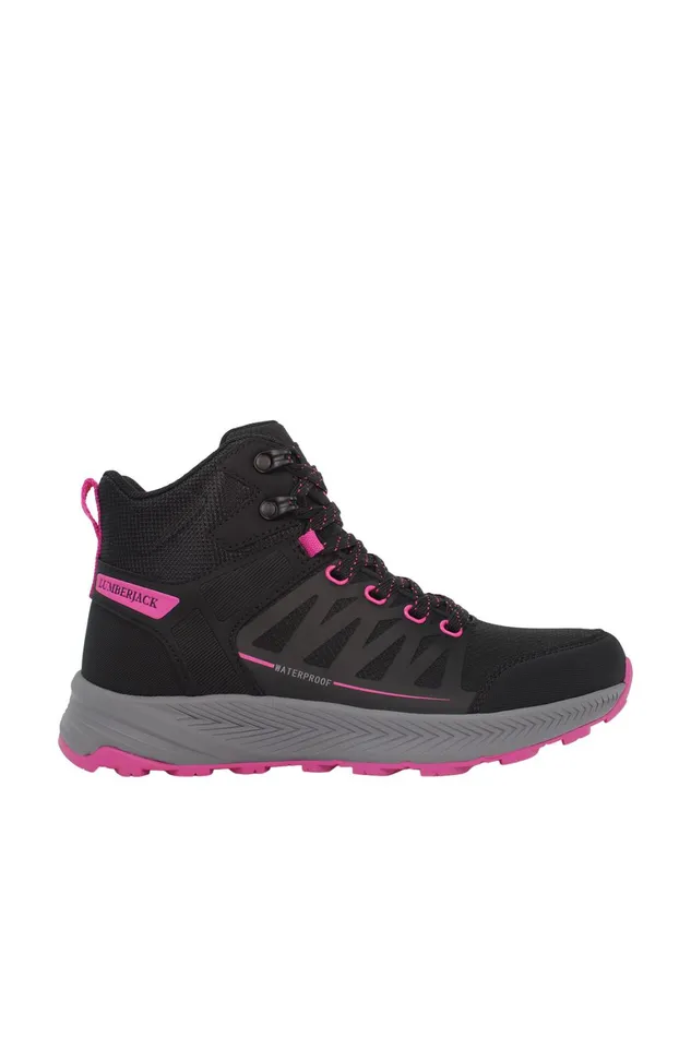 Lumberjack ANKLE BOOTS Women RISER SWK0201001 BLACK Woman Outdoor Boots Black
