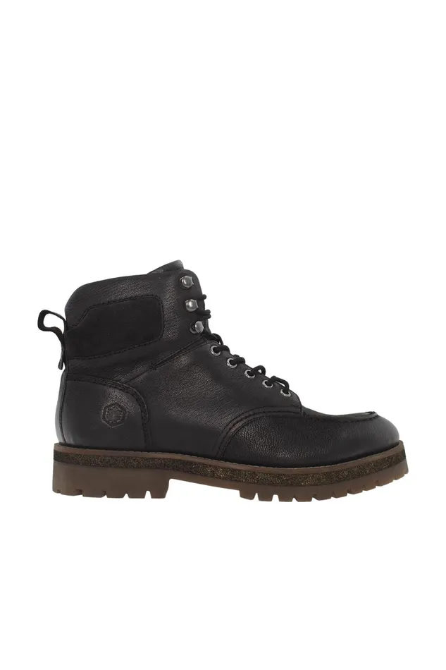 Lumberjack SNEAKERS Men CROWS SMK2601001 BLACK Man Biker Boots Black