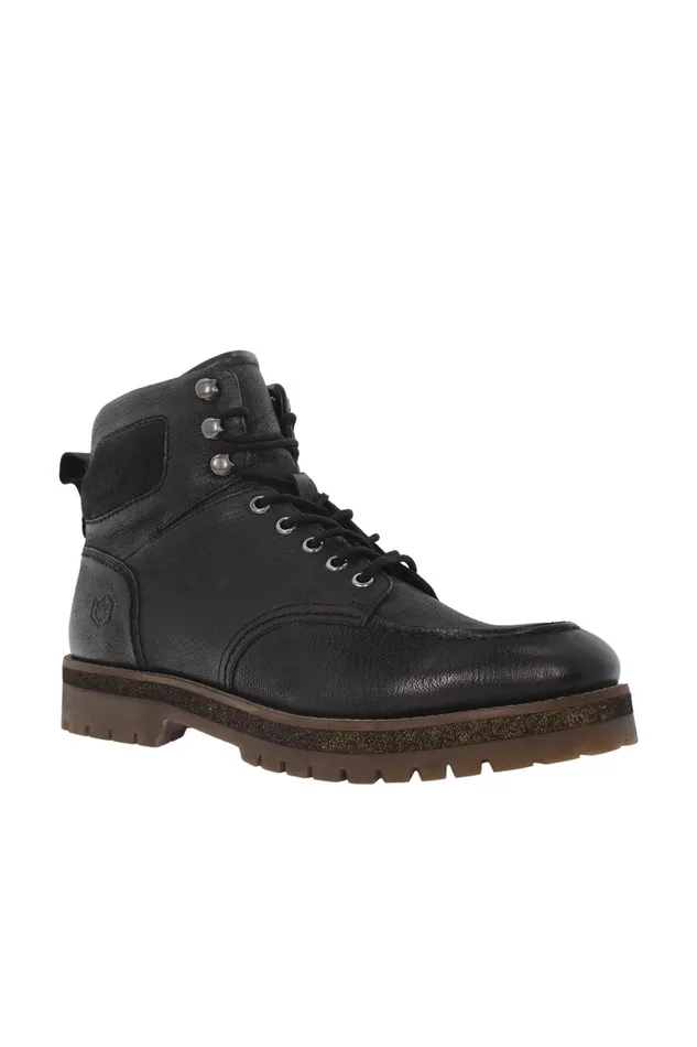Lumberjack SNEAKERS Men CROWS SMK2601001 BLACK Man Biker Boots Black