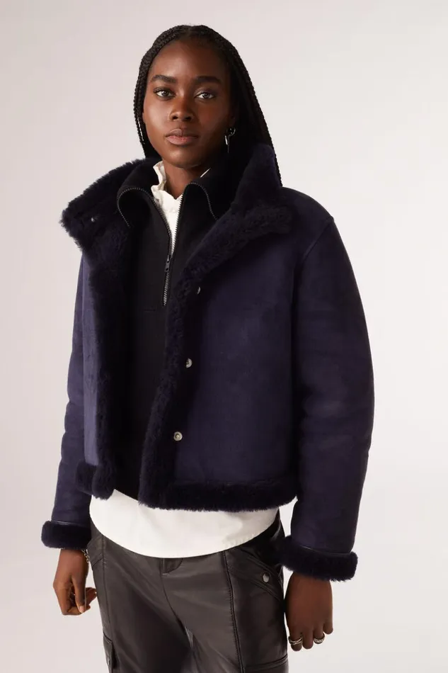 MagicCropped Coat Clothing Baandsh Jackets and Coats