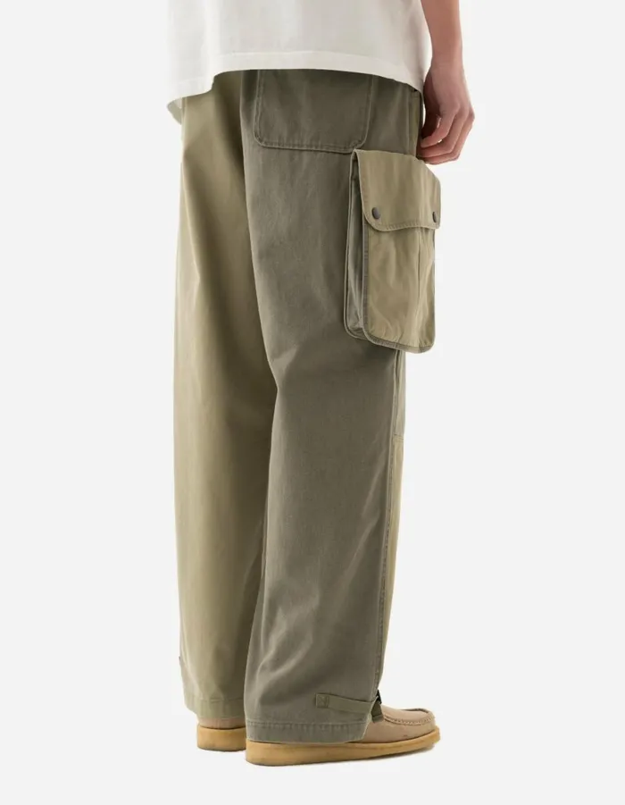 Maharishi Cargo Pants 6026 Maha Boro Deck Pants OliveSand 8211 Men