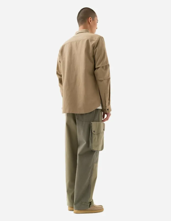 Maharishi Cargo Pants 6026 Maha Boro Deck Pants OliveSand 8211 Men