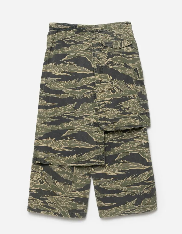 Maharishi Hakama Pants 6110 Camo Asym Hakama Track Pants Mint Gold 8211 Men