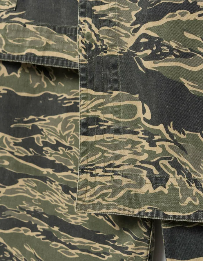 Maharishi Hakama Pants 6110 Camo Asym Hakama Track Pants Mint Gold 8211 Men