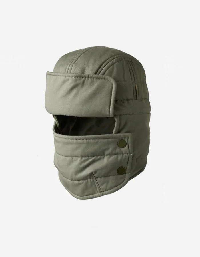 Maharishi Hats 1383 Padded Aviator Hat Olive 8211 Men