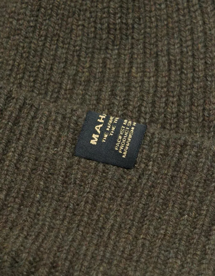 Maharishi Hats 9153 Wool MILTYPE Beanie Olive 8211 Men