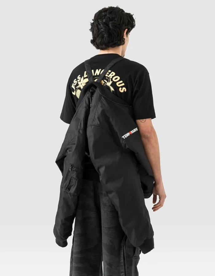 Maharishi Jackets 6109 Temporary MA1 Flight Jacket Black 8211 Men