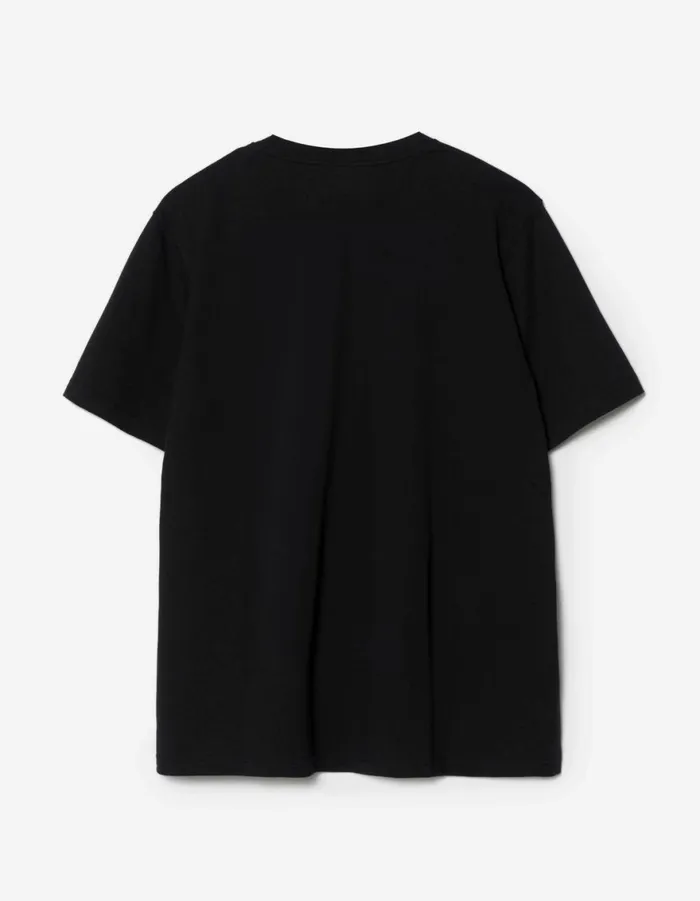 Maharishi Short Sleeve TShirts 1493 Black Crow White Heron TShirt Black 8211 Men