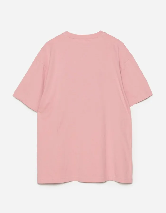 Maharishi Short Sleeve TShirts 6099 Tiger Dragon TShirt Pink 8211 Men