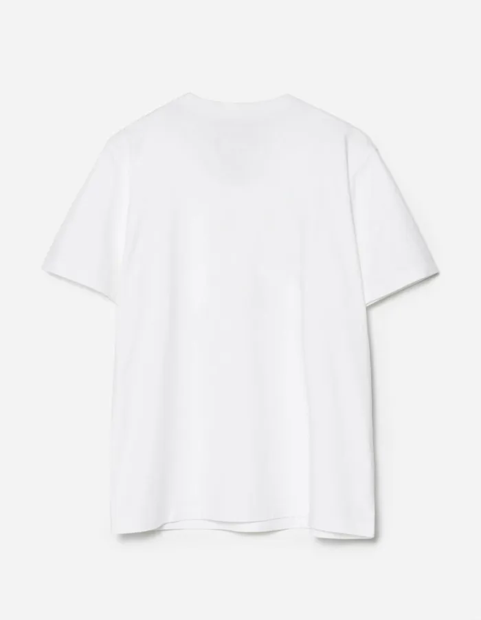 Maharishi Short Sleeve TShirts 6104 Black Crow White Heron TShirt White 8211 Men