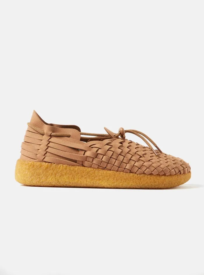Malibu Latigo In WalnutTan Vegan LeatherCrepe Men Universal Works Footwear