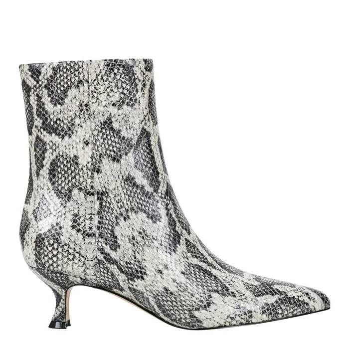 Marc Fisher Booties Women Iggy Dress Bootie Snake Print
