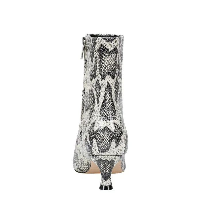 Marc Fisher Booties Women Iggy Dress Bootie Snake Print