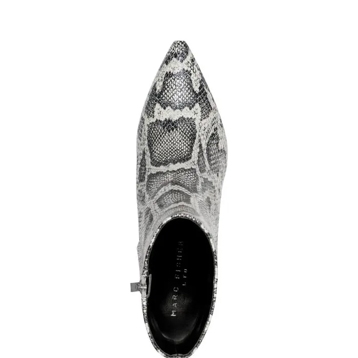 Marc Fisher Booties Women Iggy Dress Bootie Snake Print