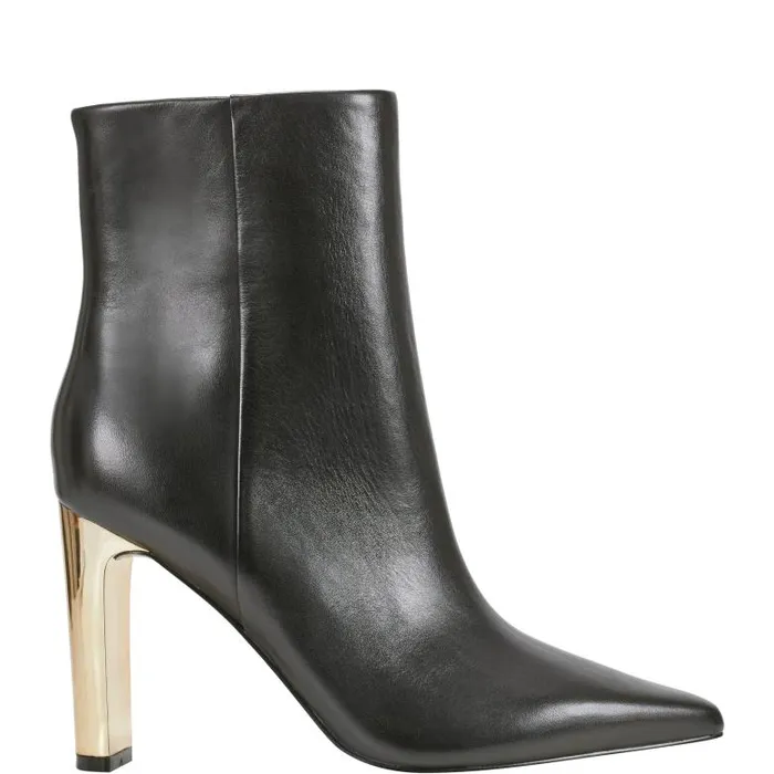 Marc Fisher Boots and Booties Women Talyna Dress Bootie Black Leather