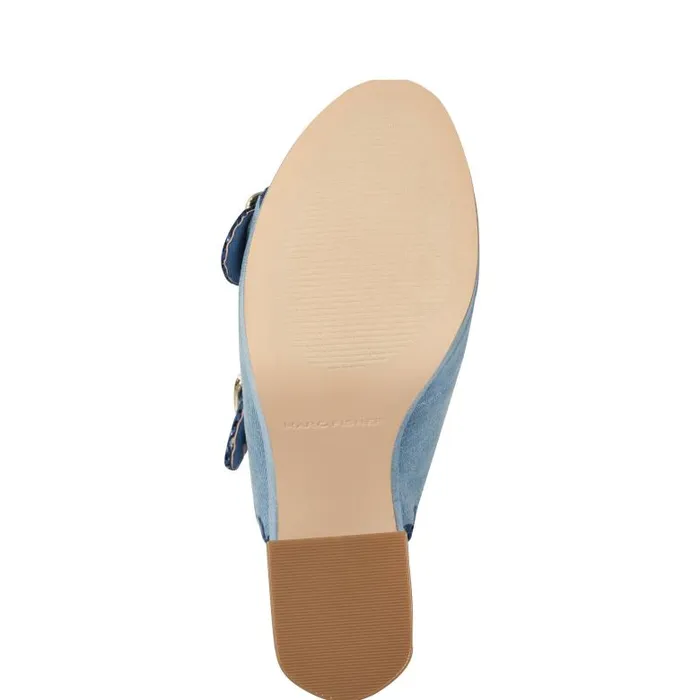Marc Fisher Sandals Women Dalen Platform Sandal Medium Blue