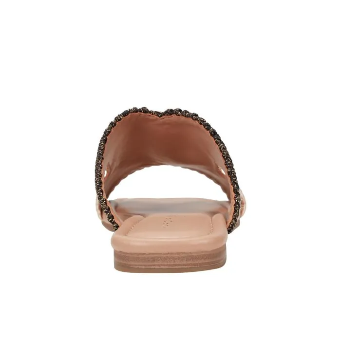 Marc Fisher Sandals Women Nashie Flat Sandal Natural Raffia