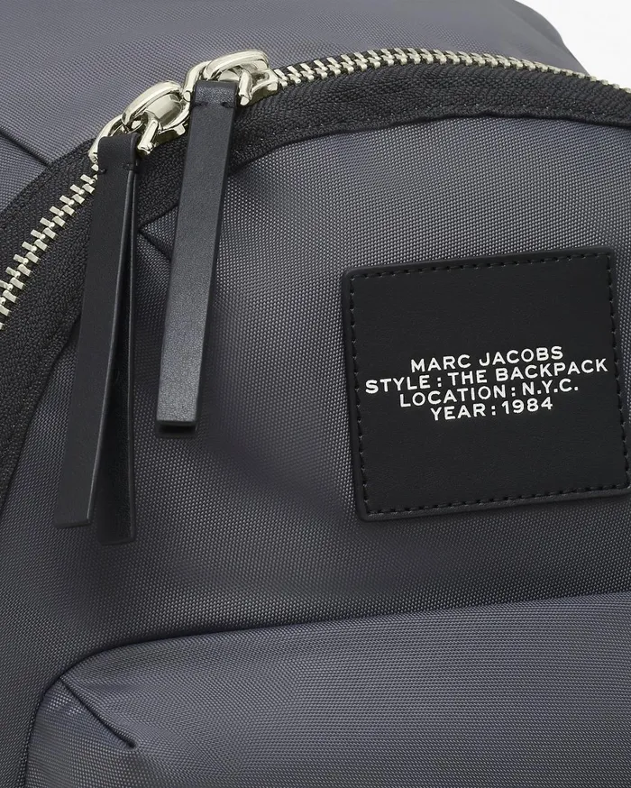 Marc Jacobs Backpacks The Biker Nylon Large Backpack Dark Shadow 8211 Women