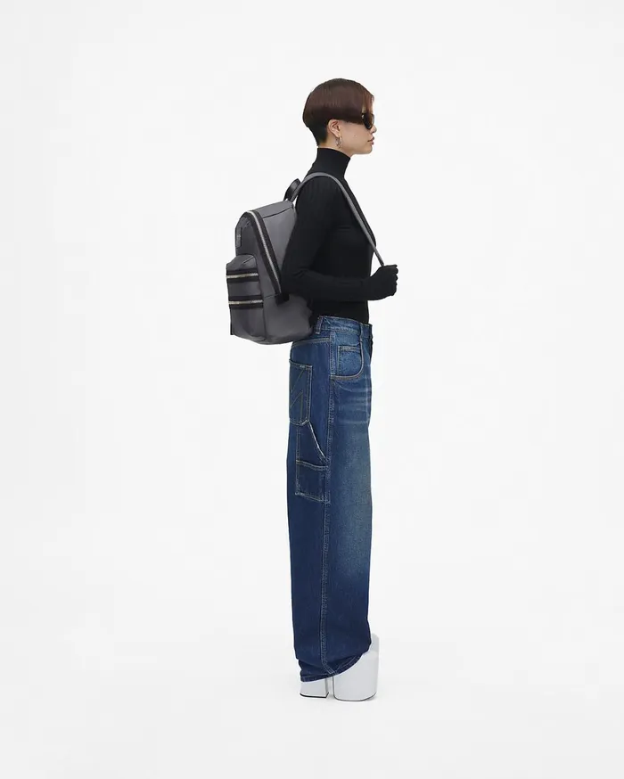 Marc Jacobs Backpacks The Biker Nylon Large Backpack Dark Shadow 8211 Women