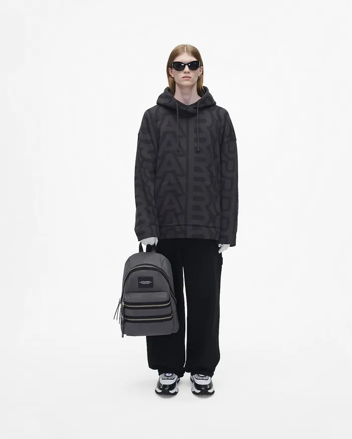 Marc Jacobs Backpacks The Biker Nylon Large Backpack Dark Shadow 8211 Women