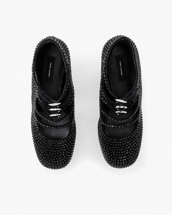 Marc Jacobs Boots The Rhinestone Kiki Ankle Boot Blackblack 8211 Women