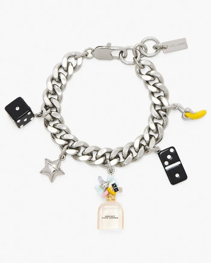 Marc Jacobs Bracelets Perfect Charm Bracelet Silverpink Multi 8211 Women