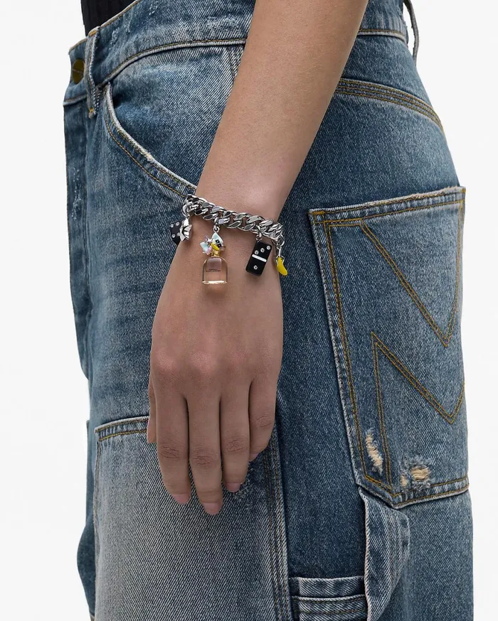 Marc Jacobs Bracelets Perfect Charm Bracelet Silverpink Multi 8211 Women