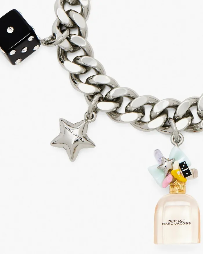 Marc Jacobs Bracelets Perfect Charm Bracelet Silverpink Multi 8211 Women