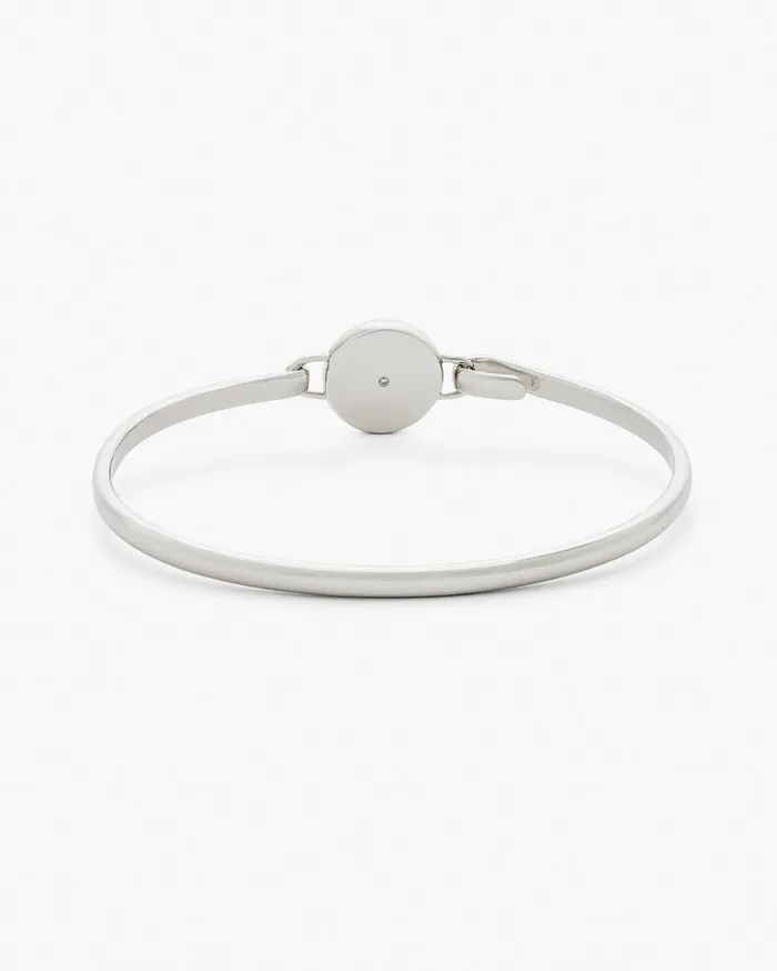 Marc Jacobs Bracelets The Button Hinge Bracelet Silverblack 8211 Women