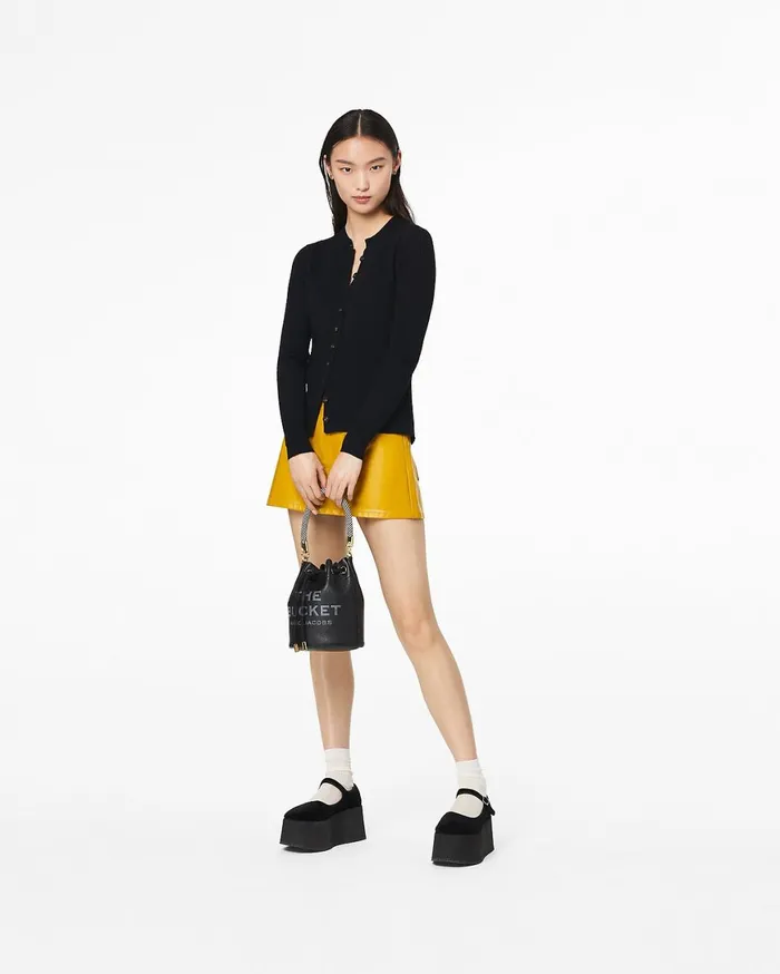 Marc Jacobs Bucket Bags The Leather Bucket Bag Black 8211 Women