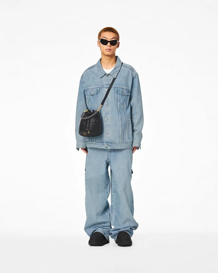 Marc Jacobs Bucket Bags The Leather Bucket Bag Black 8211 Women