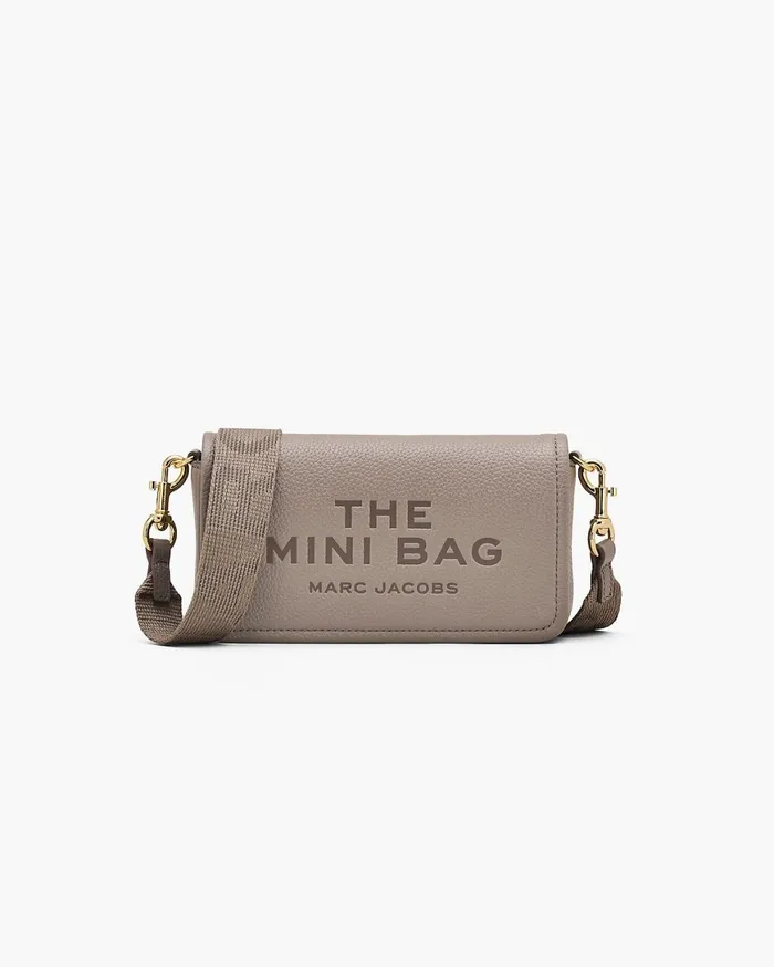 Marc Jacobs Crossbody Bags The Leather Mini Bag Cement 8211 Women