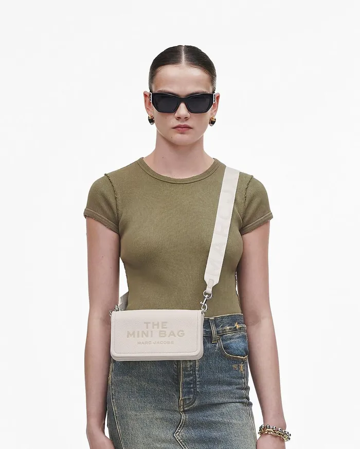 Marc Jacobs Crossbody Bags The Leather Mini Bag Cotton 8211 Women