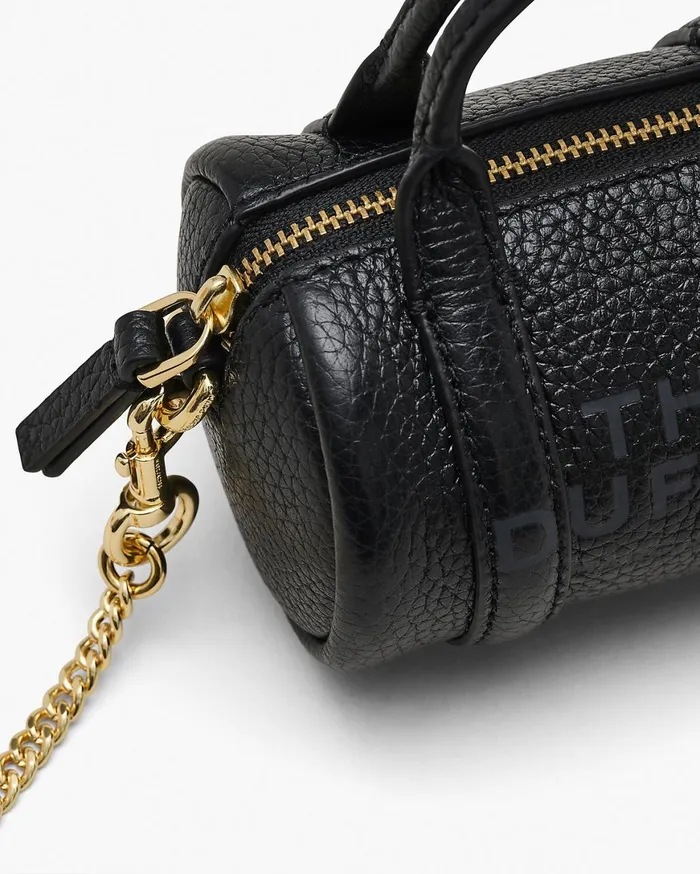 Marc Jacobs Crossbody Bags The Leather Nano Duffle Crossbody Black 8211 Women