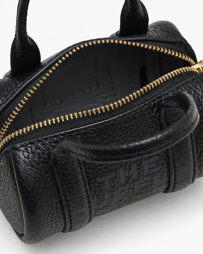 Marc Jacobs Crossbody Bags The Leather Nano Duffle Crossbody Black 8211 Women