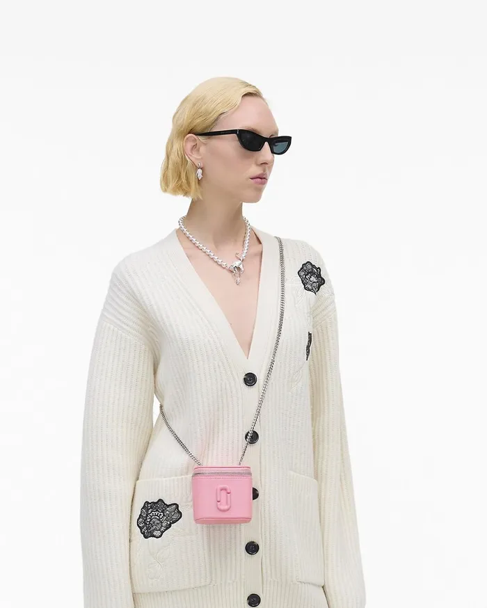 Marc Jacobs Crossbody Bags The Mini Vanity Ribbon Pink 8211 Women
