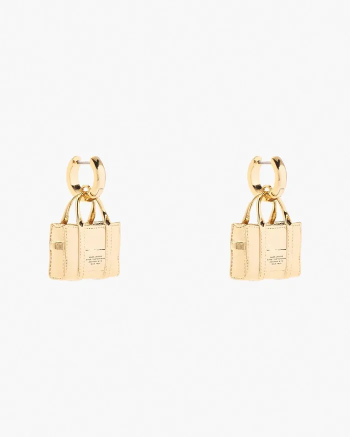 Marc Jacobs Earrings The Tote Bag Earrings Light Antique Gold 8211 Women