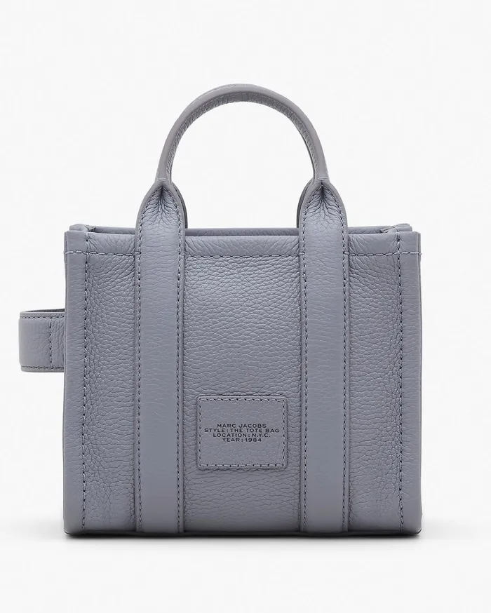 Marc Jacobs Mini Bags The Leather Crossbody Tote Bag Wolf Grey 8211 Women
