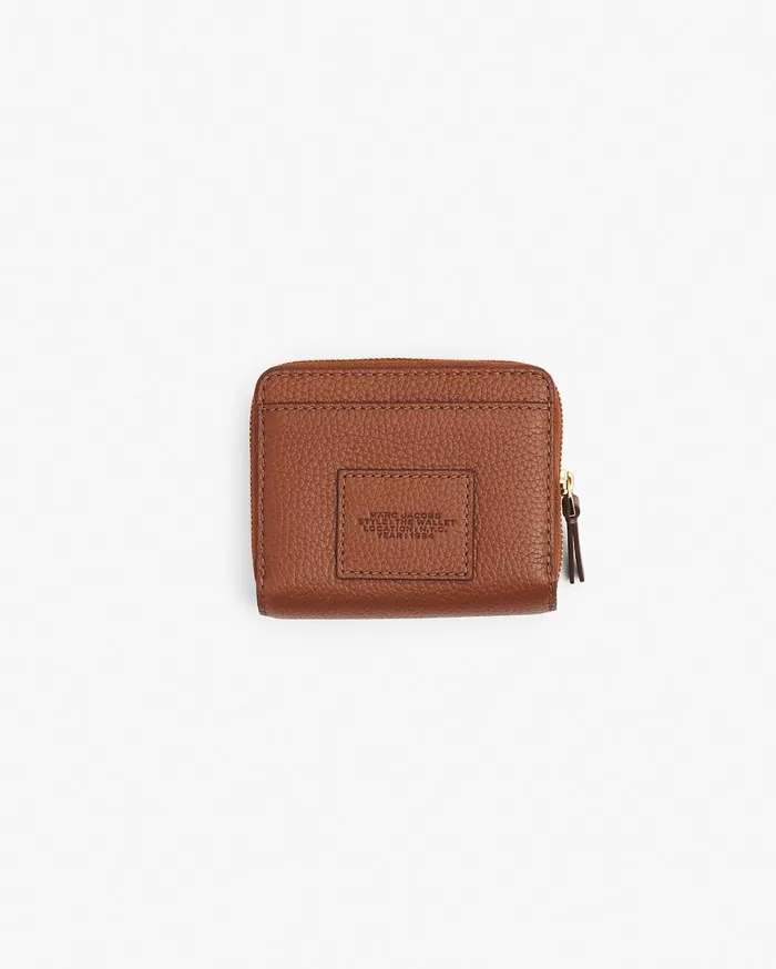 Marc Jacobs Small Wallets The Leather Mini Compact Wallet Argan Oil 8211 Women